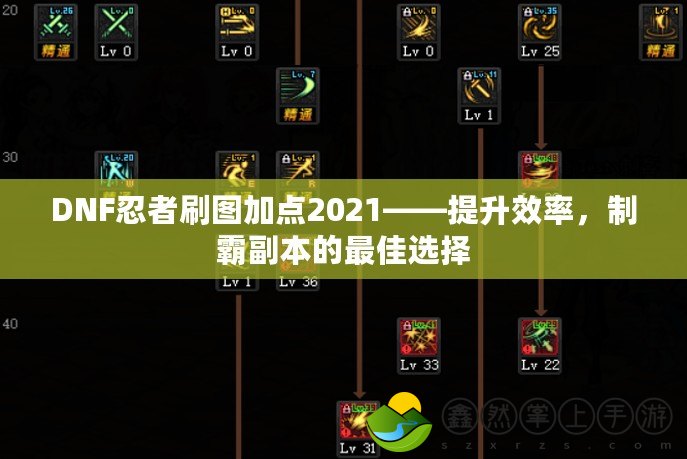 DNF忍者刷圖加點(diǎn)2021——提升效率，制霸副本的最佳選擇