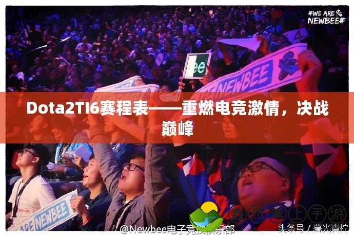 Dota2TI6賽程表——重燃電競(jìng)激情，決戰(zhàn)巔峰