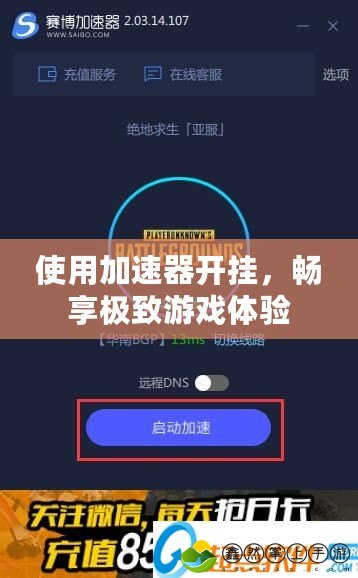 使用加速器開掛，暢享極致游戲體驗(yàn)