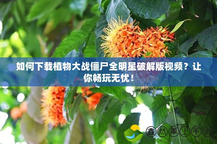 如何下載植物大戰(zhàn)僵尸全明星破解版視頻？讓你暢玩無憂！